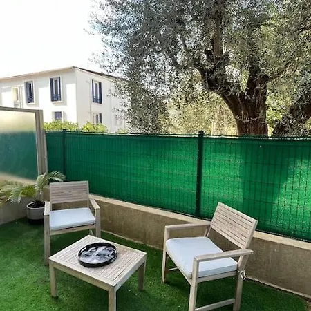 2 Pieces Cosy Cagnes Sur Mer Hippodrome Exterior photo